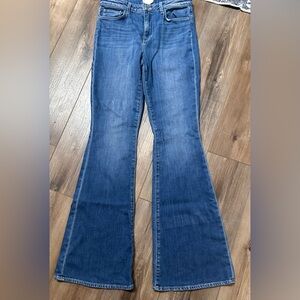 L'AGENCE bell high rise flare jean in century size 29 see all pictures